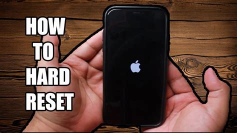 iphone xr hard reset reset